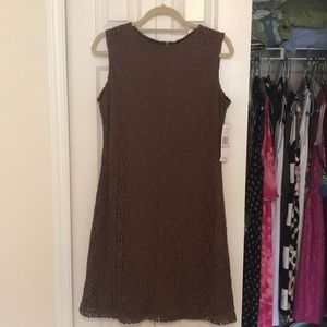 Cocoa brown dress